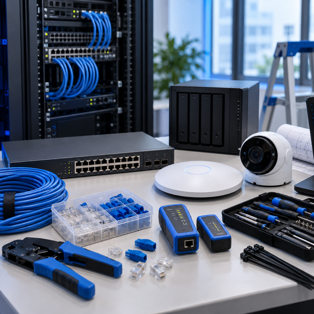 Infraestructura tecnológica, redes, seguridad y equipos para pequeñas y medianas empresas